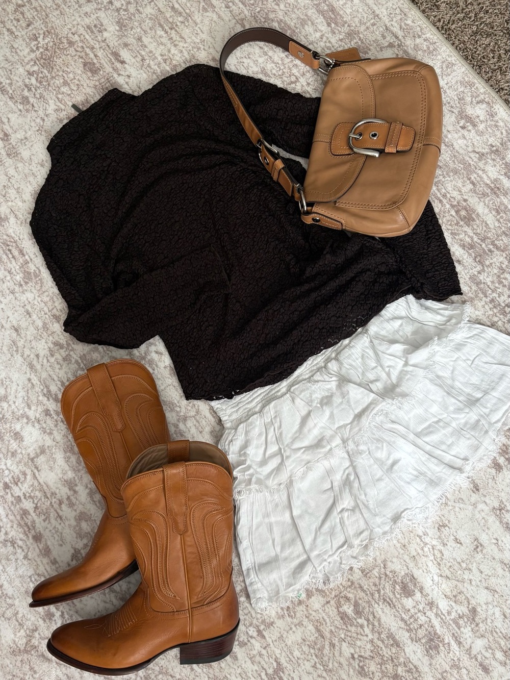 White Aerie Tiered Mini Skirt - Lightweight Everyday Style